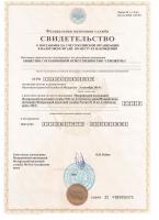 Свидетельство ИНН